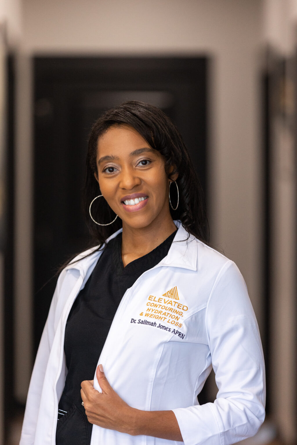 Dr. Salimah Jones at Elevated Contouring, Hydration and Weight Loss